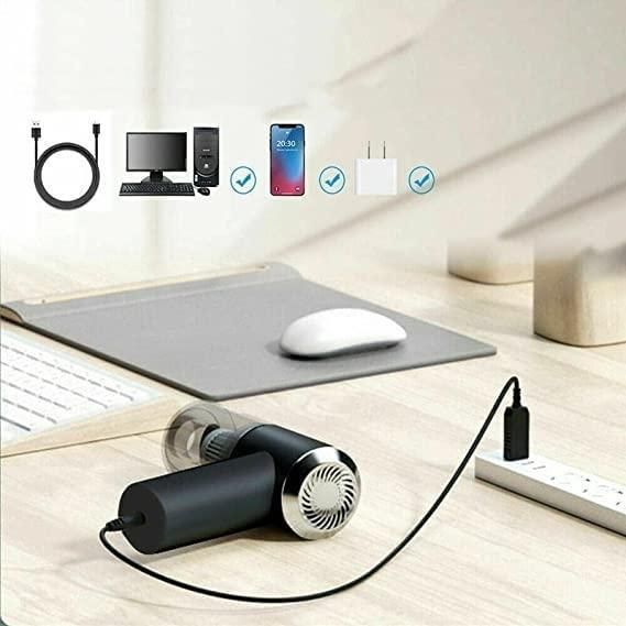 "Multi-Function Wireless Air Duster & Vacuum Cleaner"