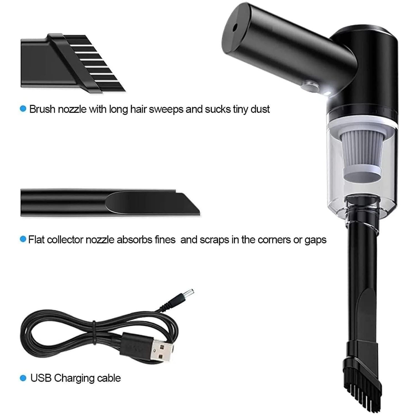"Multi-Function Wireless Air Duster & Vacuum Cleaner"