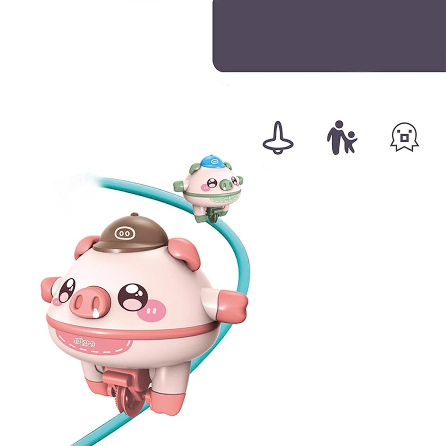 Tumbler Pig Walking Tightrope for Children