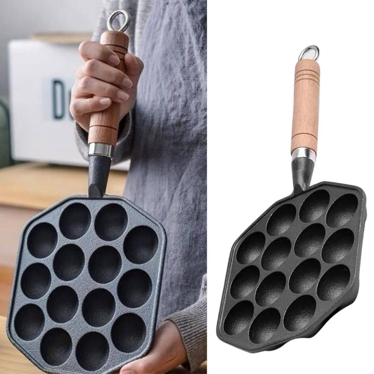 Cast Iron Takoyaki Pan – Japanese Street Food at Home