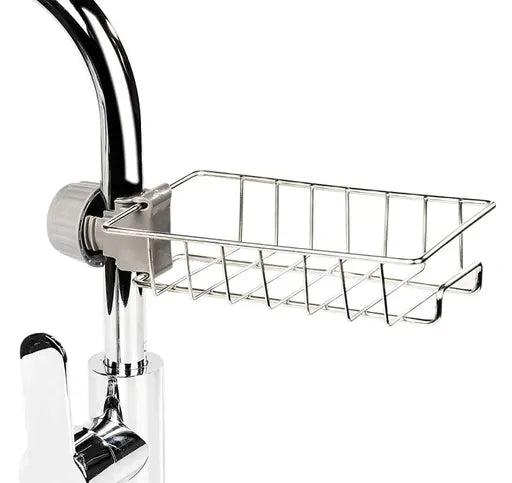 Adjustable Faucet Sponge Basket