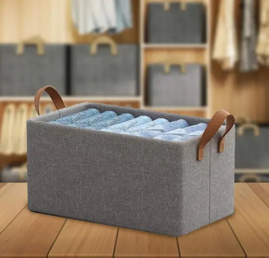 3-Pack Closet Organizer Boxes – Durable, Space-Saving Storage Solution